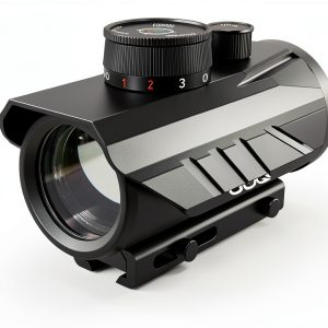 UUQ Rifle Scope Black Aluminum 1x30mm Red Green Dot-0