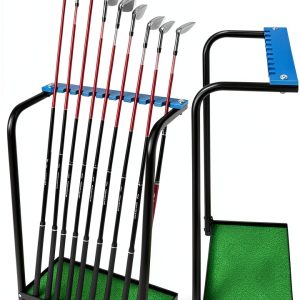 Nisorpa Golf Club Organizer Metal Acrylic 9‑Club-0