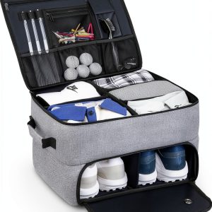 Golf Trunk Organizer Mvleury XL Gray Car Storage-0