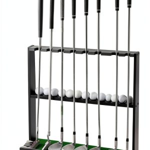 Golf Club Organizer EnigmaSoul Natural Wood-0